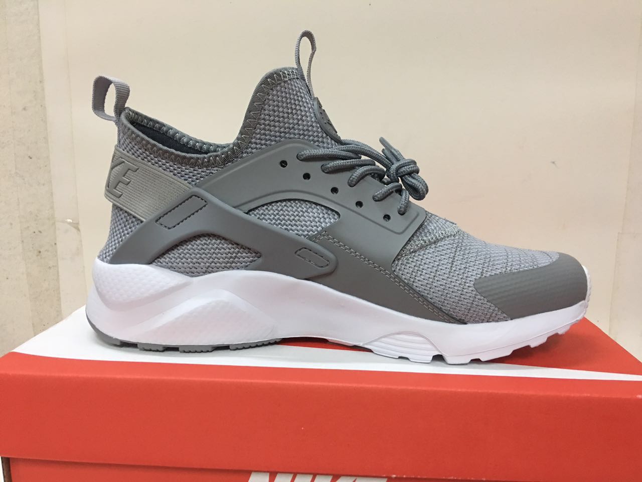 Nike Air Huarache 6 Knit Wolf Grey Shoes
